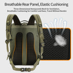 TIGERNU T-B9007B Mountaineering Camping Adventure Multifunctional 28L Large Capacity Travel Laptop Backpack
