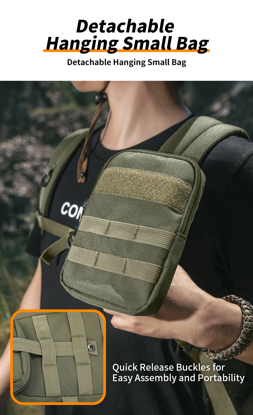 TIGERNU T-B9007B Mountaineering Camping Adventure Multifunctional 28L Large Capacity Travel Laptop Backpack