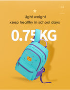 Mochilas escolares Tigernu para niñas y niños, mochilas espaciosas e impermeables con diseño reflectante para niños, lindas mochilas para niños 