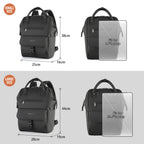 Lifetime warranty, women's laptop backpack 14.15 inches, women's backpack, women's light travel bag, women's leisure school backpack