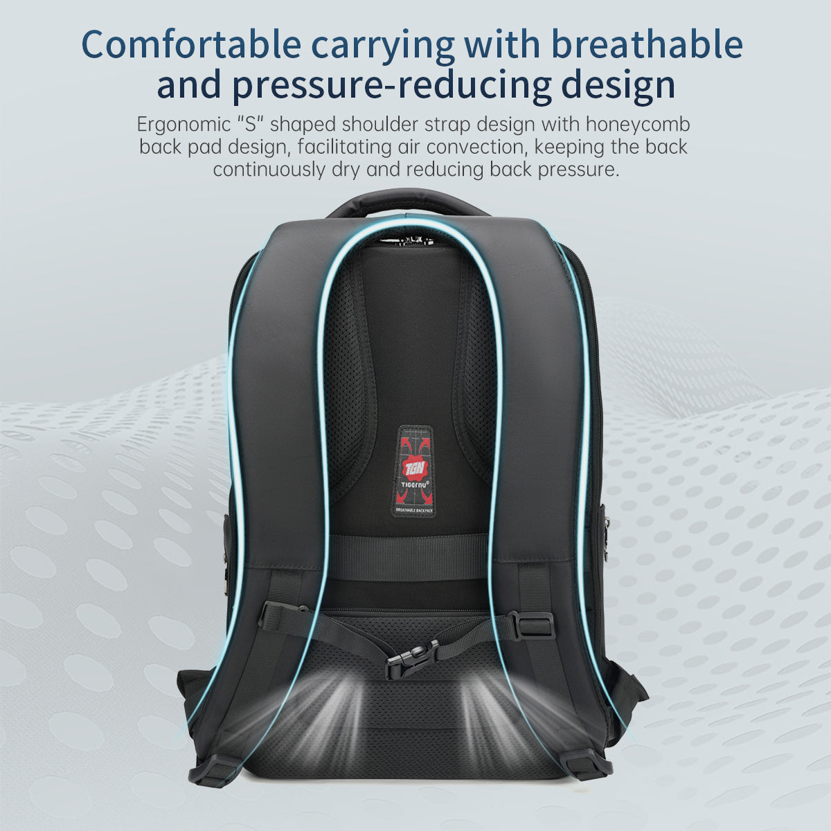 Tigernu T-B3189 nylon backpack school bagpack mochila morrales juveniles escolares laptop backpack
