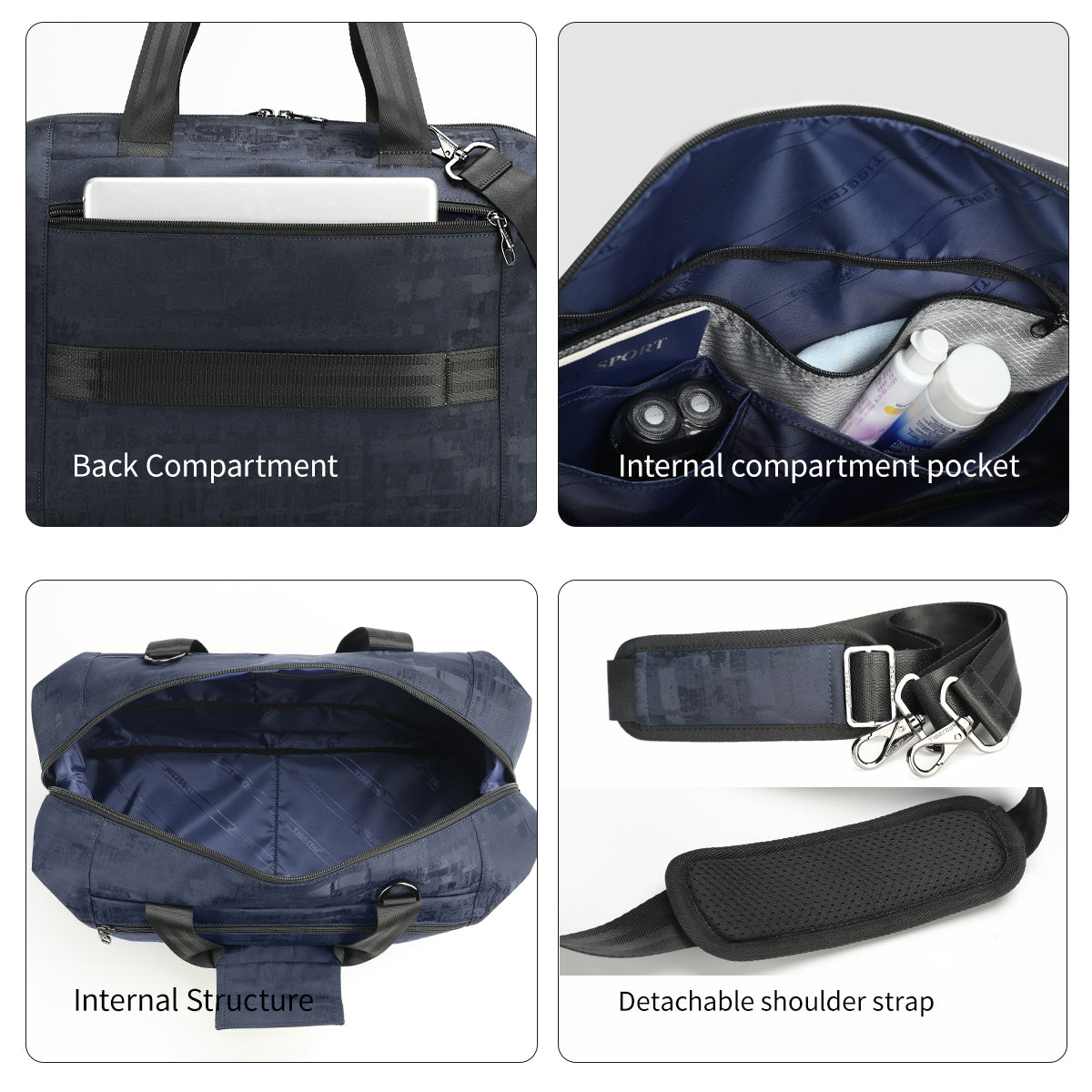 Tigernu Retro Series Large Capacity Gym Bags Outdoor Duffle Travel Bags Sport Bag