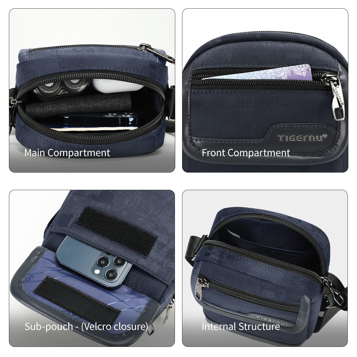 Tigernu Retro Series Classic Men's Shoulder Mini Bag