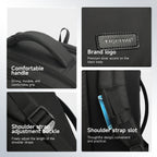 Mochila Tigernu de gran capacidad para hombre, impermeable, para viajes, senderismo, portátil, de 14 a 15,6 pulgadas