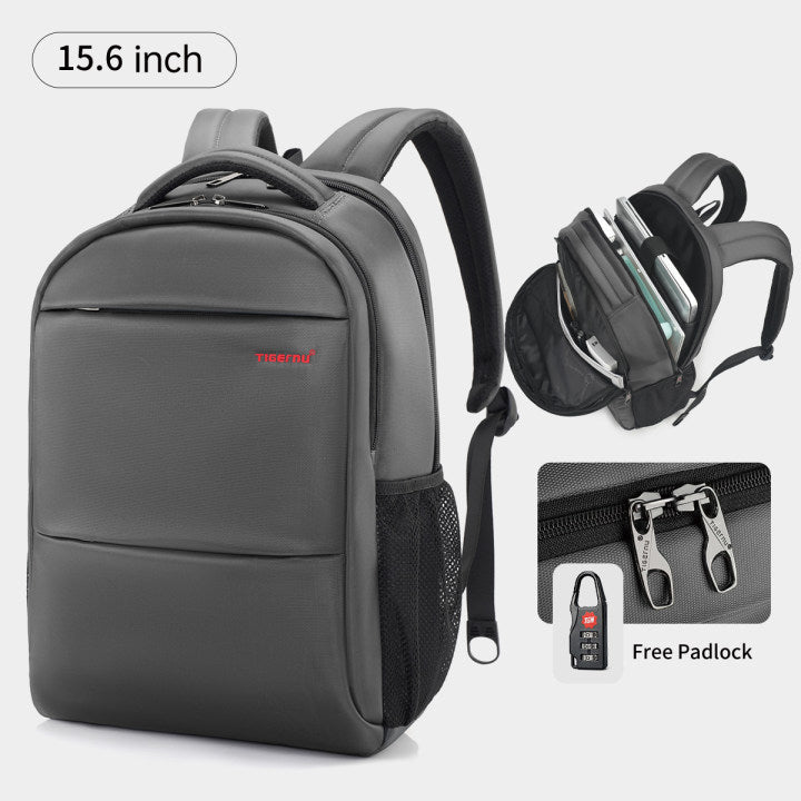 Garantía de por vida, antirrobo, gran capacidad, mochila para computadora portátil universitaria de 15,6 a 19 pulgadas, mochila para hombre, mochila para mujer, mochila de viaje para hombre, mochila 