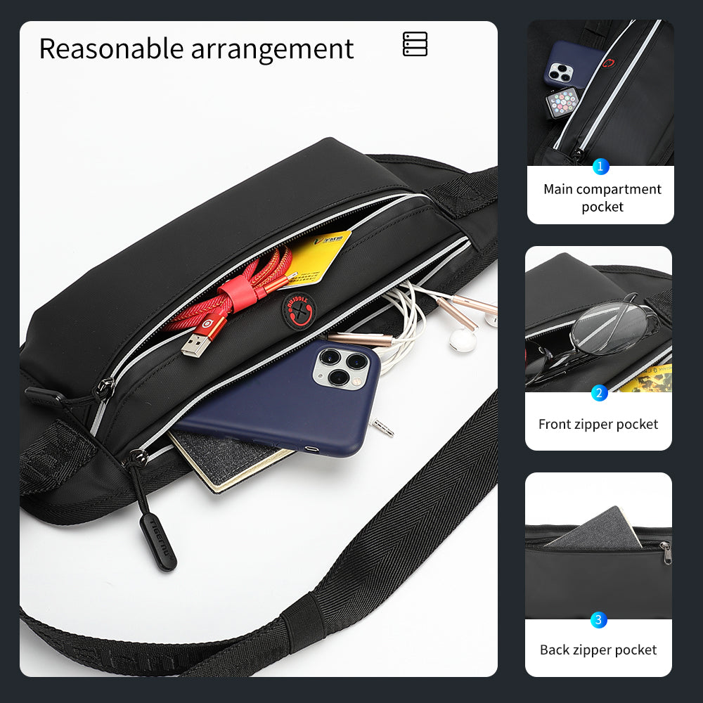 Capacity display diagram of messenger bag model T-S8125