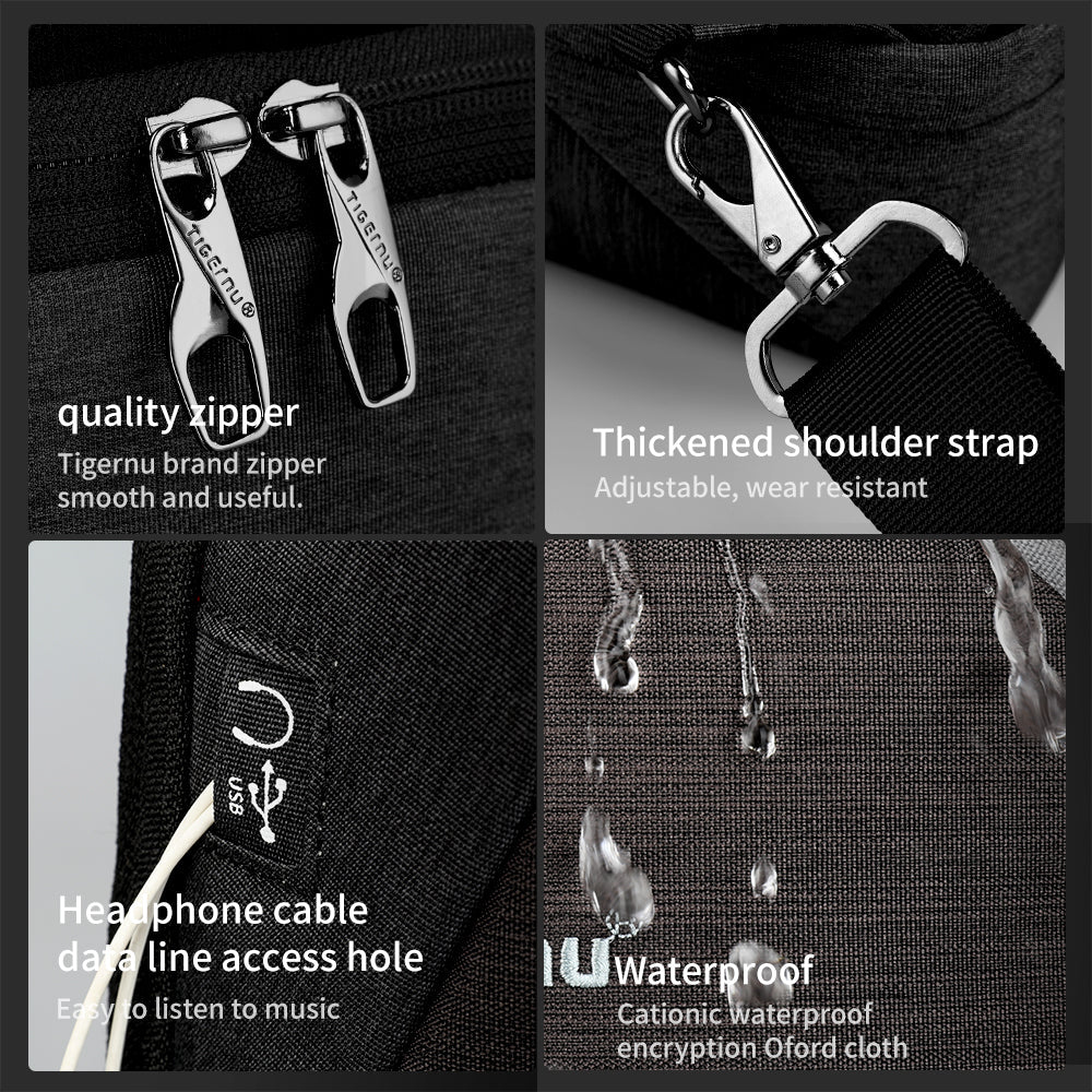 Detailed display of the messenger bag model T-S8061