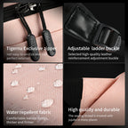 Detailed display of the pink backpack model T-B3825