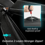 Mochilas de viaje Tigernu para hombre, de moda, antirrobo, con carga USB, para portátil de 15,6", impermeables, delgadas, para la escuela, para hombre y mujer.