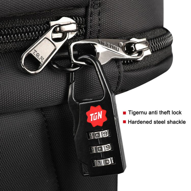 Tigernu Anti Theft Dial Combination Lock System for Backpacks