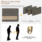 Tigernu, new men's leather short wallet, ultra-thin small wallet, casual men's wallet with card slot, coin wallet, men's wallet, men's mini bag