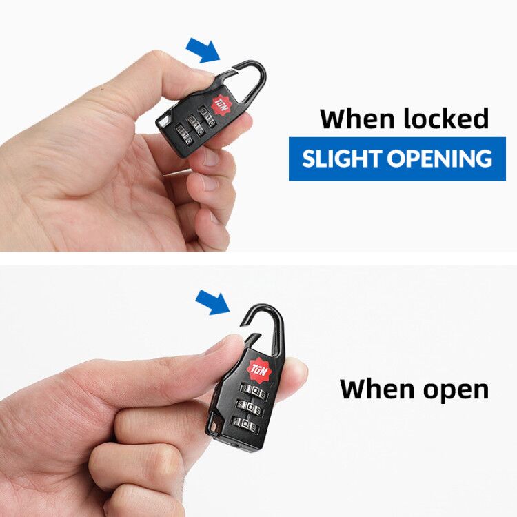 Tigernu Anti Theft Dial Combination Lock System for Backpacks