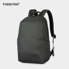 Side view of business backpack model T-B3911