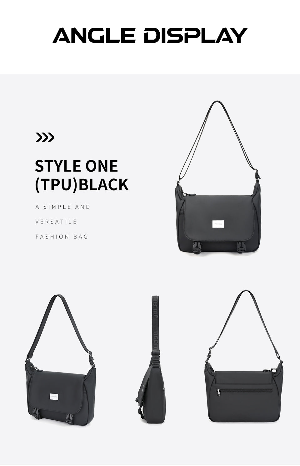 Tigernu T-S8603 Urban Fashion Shoulder Crossbody Bag