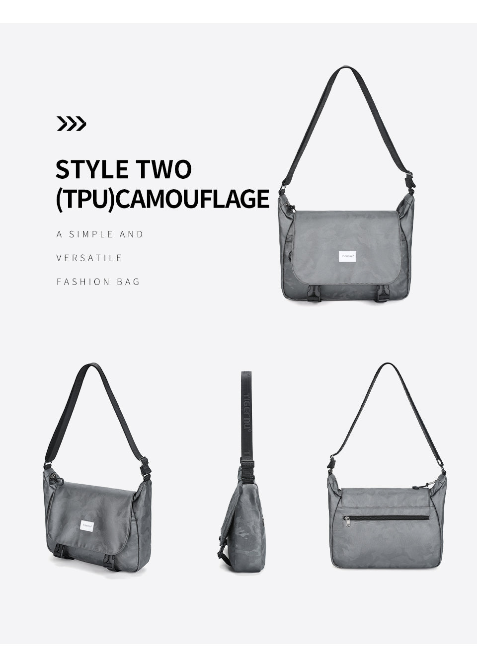 Tigernu T-S8603 Urban Fashion Shoulder Crossbody Bag