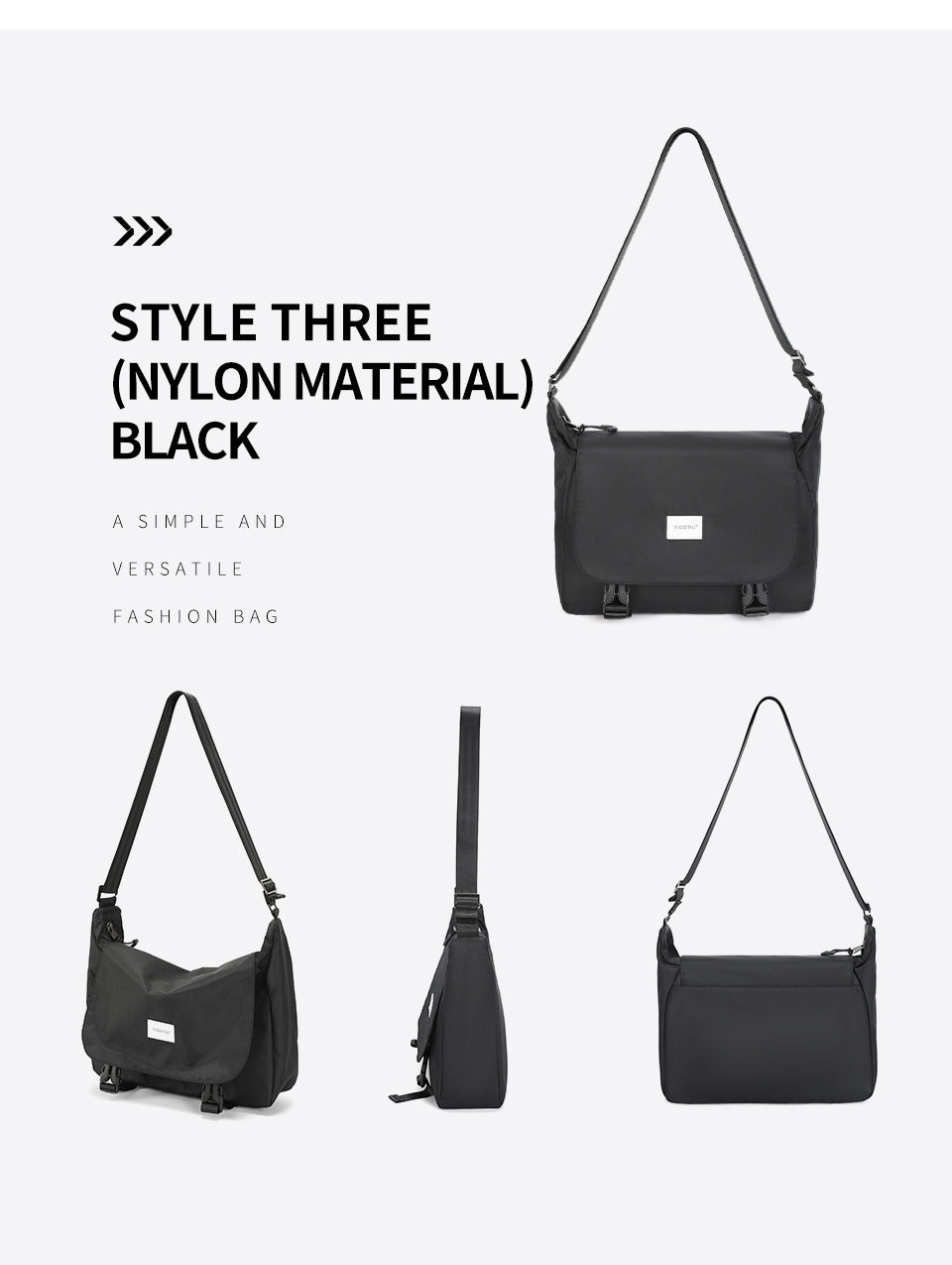 Tigernu T-S8603 Urban Fashion Shoulder Crossbody Bag