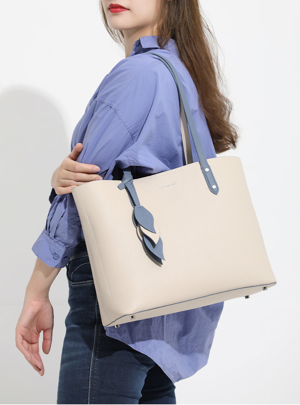 Tigernu TGN1006 top layer leather cowhide fashion classic ladies handbag shoulder bag