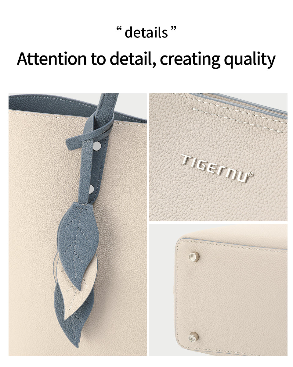 Tigernu TGN1006 top layer leather cowhide fashion classic ladies handbag shoulder bag
