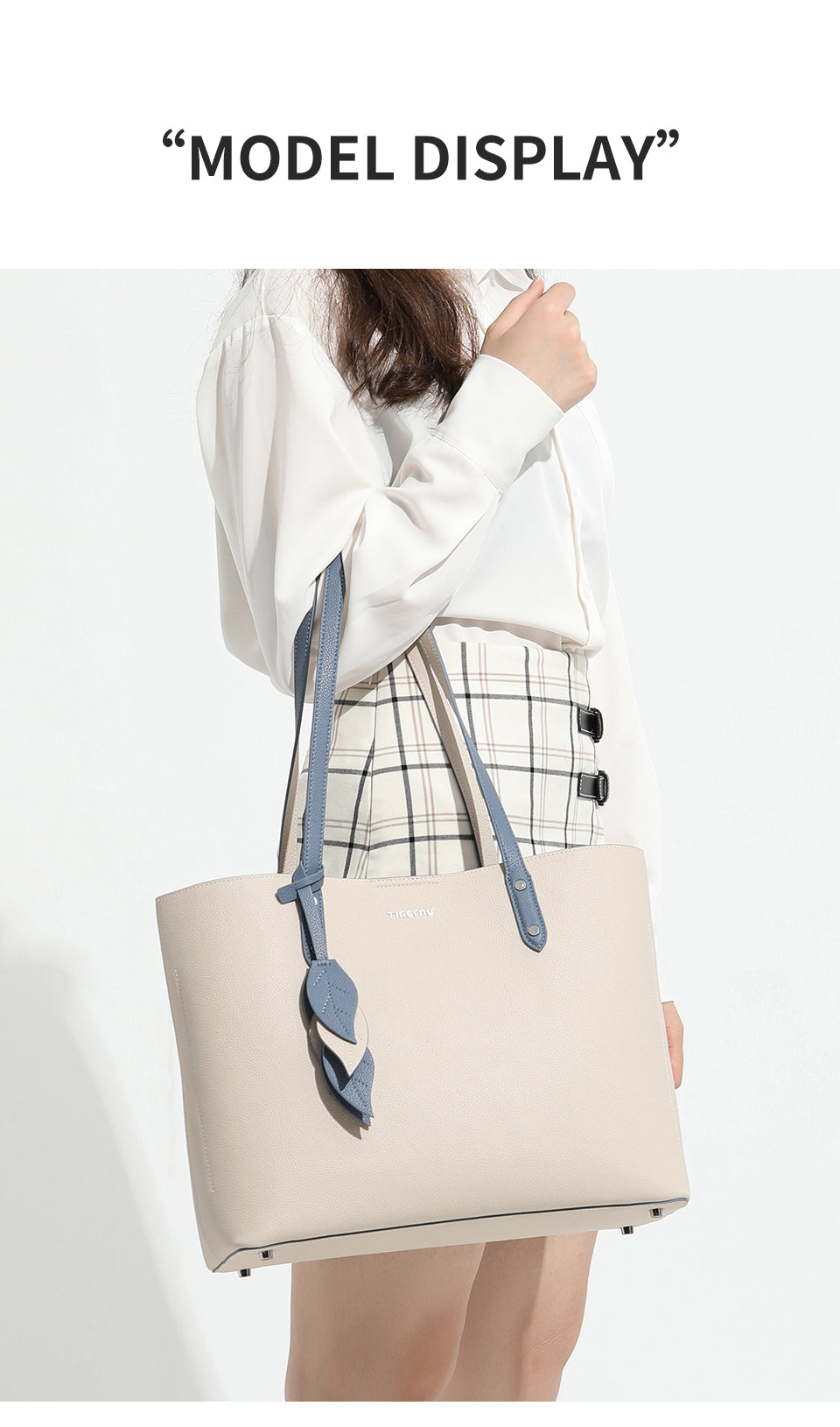 Tigernu TGN1006 top layer leather cowhide fashion classic ladies handbag shoulder bag