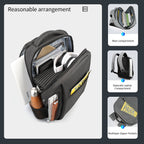 The capacity display of the black backpack model T-B3516