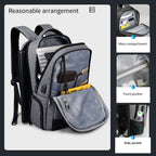 The capacity display of the black backpack model T-B3533