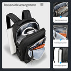 The capacity display of the black backpack model T-B3585