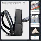 The capacity display of the black backpack model T-B3601