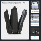 The capacity display of the black backpack model T-B3898