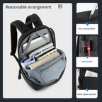 The capacity display of the black backpack model T-B3911