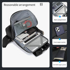 The capacity display of the black backpack model T-B3933