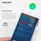 The capacity display of the black wallet model T-S8083