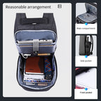 The capacity display of the grey backpack model T-B3335