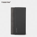 The front view of the black Wallet model T S8080