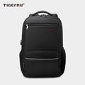 The front view of the black backpack model T-B3319