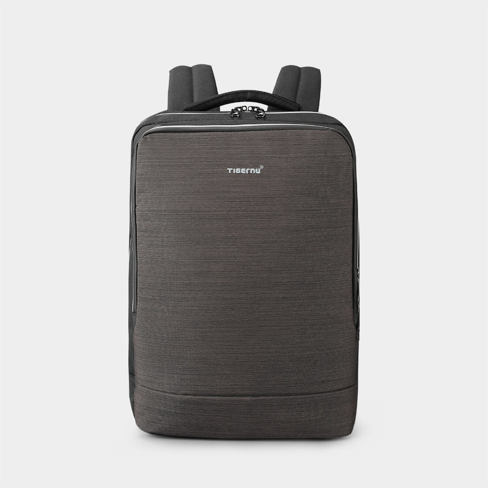 The front view of the black backpack model T-B3331A no logo