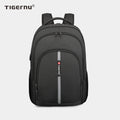 The front view of the black backpack model T-B3893