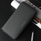 The side view of the black The Exquisite and stylish Splashproof Wallet model T-S8081