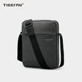 The side view of the black shoulder bag model T-L5102