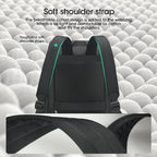 Tigernu's unique high-quality laptop backpack 15.6 inches, men's casual waterproof travel backpack, fashionable youth school backpack