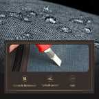 Lifetime warranty, men's anti-theft backpack, 15.6 inch laptop backpack, large capacity, waterproof backpack, men's fashion schoolbag