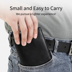 Tigernu, new style, men's artificial leather short wallet, RFID, men's leather wallet, business coin wallet, men's black thin light, designer clip, handbag