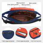 igernu T-S8621 men waterproof fashion belt fanny waist bag money clip shoulder daily chest bag