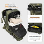 TIGERNU T-B9007B Mountaineering Camping Adventure Multifunctional 28L Large Capacity Travel Laptop Backpack