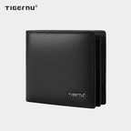 Men's Tigernu wallet 100% leather, designer card wallet, men's wallet, luxury high-quality wallet