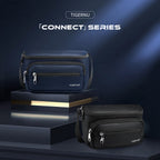 Lifetime warranty, simple lamps, weight, men's shoulder bag, Oxford, wrinkle proof, waterproof travel bag, men's fashion messenger bag