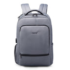 Tigernu Water Repellent Nylon Anti theft 22L Men 15.6 inch Laptop Backpack Bag USB Charging Travel Male Mochila Solid Schoolbags