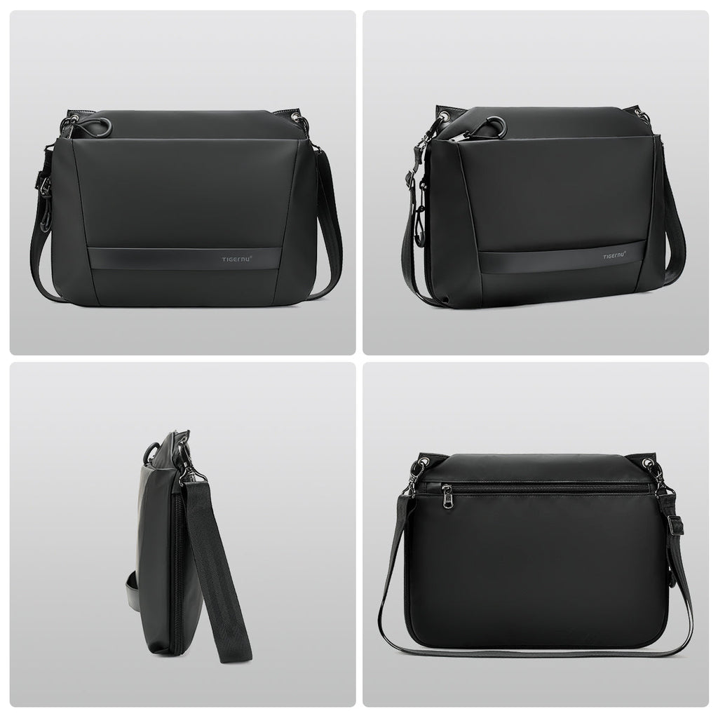 Tigernu T-S8359 customize brand new design expandable casual cross body bag teenager messenger bag for men