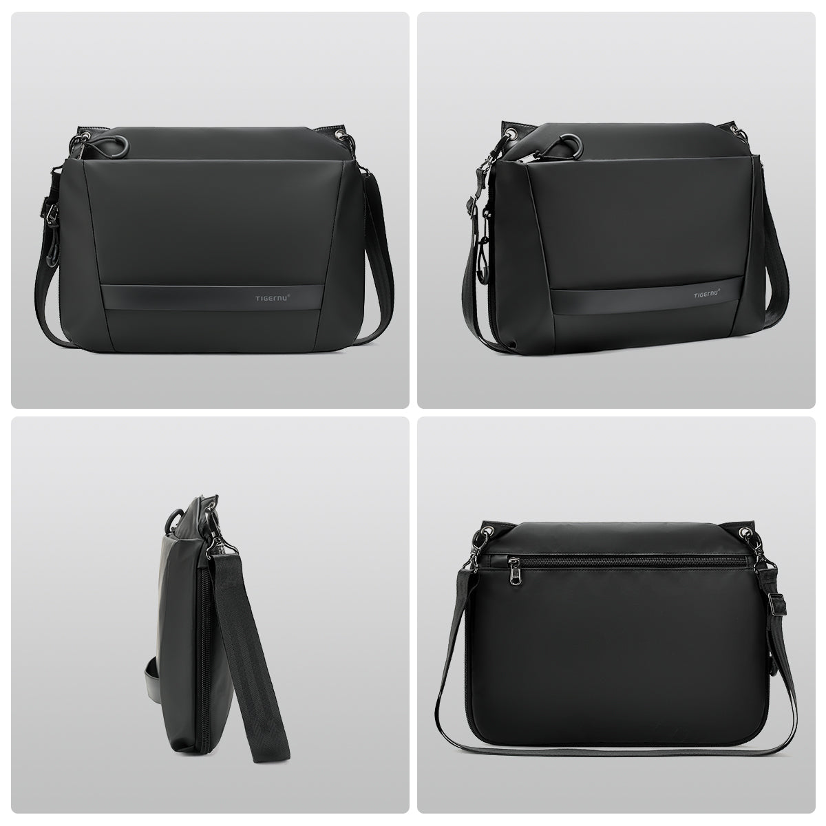 Tigernu T-S8359 customize brand new design expandable casual cross body bag teenager messenger bag for men