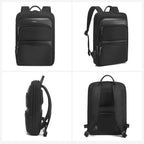 Lifetime warranty, expandable men's backpack, ultra-thin travel backpack, men's waterproof laptop bag 15.6 inches, men's Mozilla bag