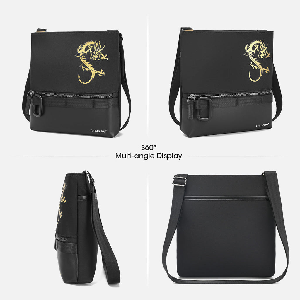 Tigernu 	T-S8222S Lifetime warranty, tigernu Chinese Style fashion Shoulder Bag, dragon series travel bag